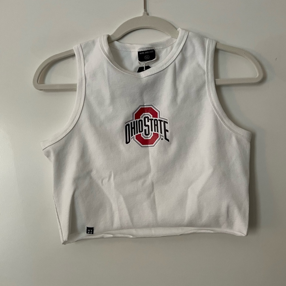 Hype and Vice Ohio State Cut Off Tank